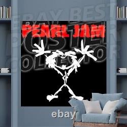 PEARL JAM Stickman BANNER HUGE Vinyl Poster Tapestry album art