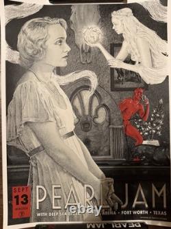 PEARL JAM Tour Poster FORT WORTH 2023 Poster