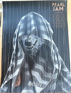 PEARL JAM Vancouver BC CANADA May 6 2024 N2 POSTER SHOW EDITION Ryan Tobin