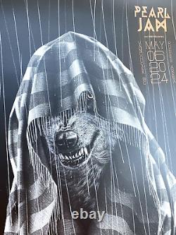 PEARL JAM Vancouver BC CANADA May 6 2024 N2 POSTER SHOW EDITION Ryan Tobin