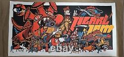 PJ20 Pearl Jam Brad Klausen Alpine Valley East Troy WI Poster Silkscreen Print