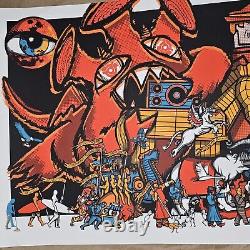 PJ20 Pearl Jam Brad Klausen Alpine Valley East Troy WI Poster Silkscreen Print