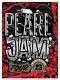 Pearl Jam 10 Club Exclusive 2023 Tour Poster Travis Price