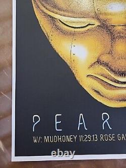 Pearl Jam 112913 2013 Mudhoney Portland Emek Tour Poster Print Eddie Vedder