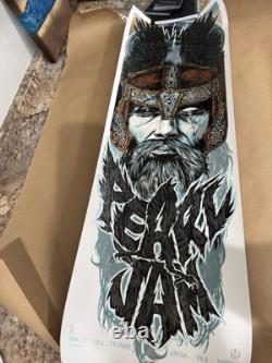 Pearl Jam 12x36 Poster, Rhys Cooper, Oslo, Norway 2014! Super Rare Poster