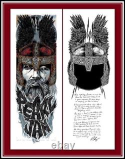 Pearl Jam 12x36 Poster, Rhys Cooper, Oslo, Norway 2014! Super Rare Poster