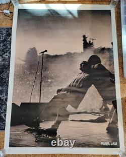 Pearl Jam 1990s Kevin Westenberg Poster MASSIVE 39W x 55L Lollapalooza