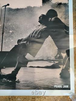 Pearl Jam 1990s Kevin Westenberg Poster MASSIVE 39W x 55L Lollapalooza