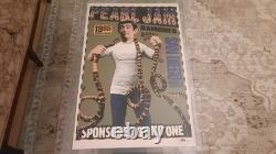 Pearl Jam 1995 San Diego Poster Ramones