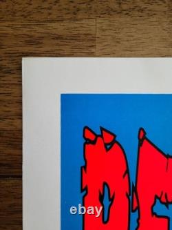 Pearl Jam 1996 Charleston, TAZ Artist Signed Edition Poster 198/400