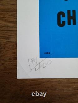 Pearl Jam 1996 Charleston, TAZ Artist Signed Edition Poster 198/400