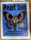 Pearl Jam 1996 Ft Lauderdale Orig. Silkscreen Poster M. Getz Signed Numbered Mint