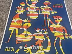 Pearl Jam 1998 Detroit MI 8/23/98 Yield Tour Poster Ames Bros