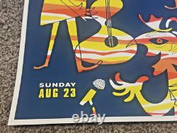 Pearl Jam 1998 Detroit MI 8/23/98 Yield Tour Poster Ames Bros