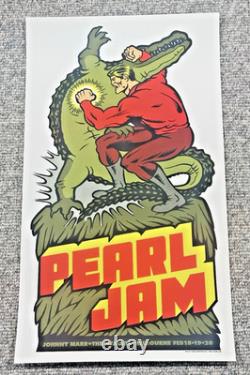 Pearl Jam 2003 Melbourne Australia 2/18, 19, 20/03 Tour Poster Ames Bros