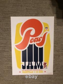 Pearl Jam 2003 Nashville Poster Ames