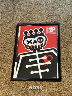 Pearl Jam 2003 Riot Act Chicago Concert Poster Ames Bros Original Show Edition