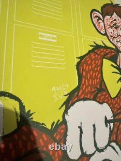 Pearl Jam 2003 Tour Poster Philadelphia, PA 4/28 The Spectrum Riot Act Ames Bros