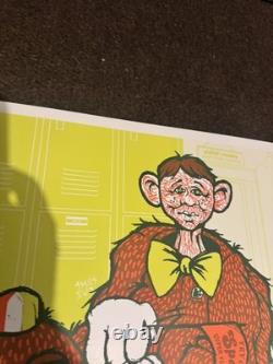 Pearl Jam 2003 Tour Poster Philadelphia, PA 4/28 The Spectrum Riot Act Ames Bros