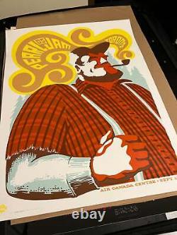 Pearl Jam 2005 Ames Brothers Poster Toronto, On, Can Air Canada Center