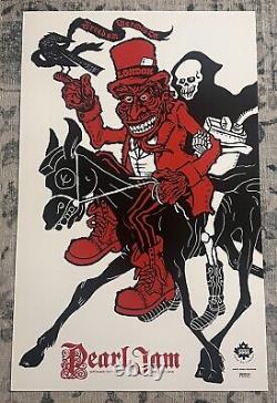 Pearl Jam 2005 London On Canada 9/12/05 Tour Poster Ames Bros