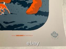 Pearl Jam 2005 Quebec City Poster Tour Canada Collisee Pepsi Arena 9-20-05 Mint