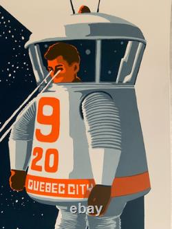 Pearl Jam 2005 Quebec City Poster Tour Canada Collisee Pepsi Arena 9-20-05 Mint