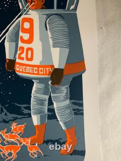 Pearl Jam 2005 Quebec City Poster Tour Canada Collisee Pepsi Arena 9-20-05 Mint