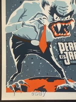 Pearl Jam 2006 Albany Ny New York Ames Bros Original Concert Tour Poster 20x26