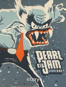 Pearl Jam 2006 Albany Ny New York Ames Bros Original Concert Tour Poster 20x26