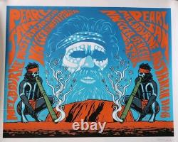 Pearl Jam 2006 Melbourne Australia CCFA Poster Hampton #/75 AP Vedder