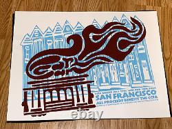 Pearl Jam 2006 San Francisco Super Limited Original Concert Poster