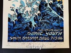 Pearl Jam 2006 Santa Barbara Ap Signed +++doodled Emek
