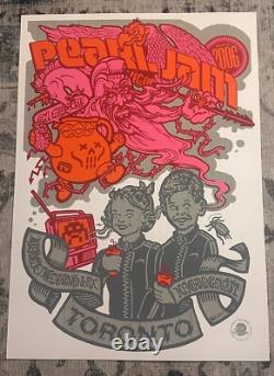 Pearl Jam 2006 Toronto On Canada 5/9/06 Tour Poster Ames Bros