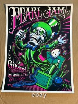 Pearl Jam 2009 Los Angeles, CA at the Gibson Amphitheatre Maxx242 Poster