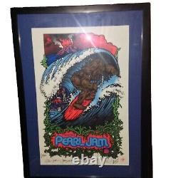 Pearl Jam 2009 Seattle 1st Night Poster Signed by Entire Band Aimes Bros Rare