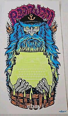 Pearl Jam 2009 Seattle Wa 9/22/09 Tour Poster Ames Bros