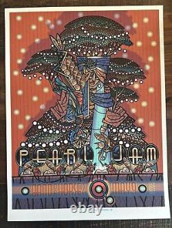 Pearl Jam 2010 Cleveland Art By Guy Burwell