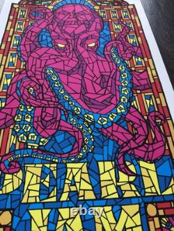 Pearl Jam 2010 Lisbon Poster 15x26