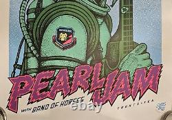 Pearl Jam 2010 Newark Poster 5/18/10 Ames Bros