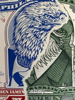 Pearl Jam 2012 Philadelphia Poster AP Ames Klausen Signed/#'d /115 Rare
