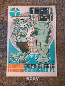 Pearl Jam 2012 Poster Pensacola FL 9-21-12 Deluna Festival