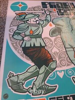 Pearl Jam 2012 Poster Pensacola FL 9-21-12 Deluna Festival