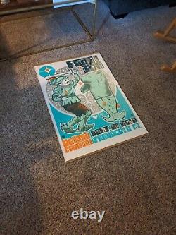 Pearl Jam 2012 Poster Pensacola FL 9-21-12 Deluna Festival