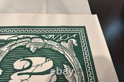 Pearl Jam 2012 Tour Philadelphia, Pa Concert Poster S/n Artist Signed! Bk
