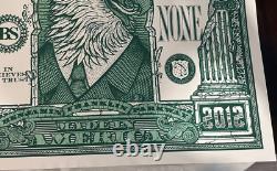 Pearl Jam 2012 Tour Philadelphia, Pa Concert Poster S/n Artist Signed! Bk