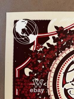 Pearl Jam 2013 10c Munk One Signed Doodled Silkscreen Poster