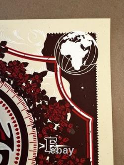 Pearl Jam 2013 10c Munk One Signed Doodled Silkscreen Poster