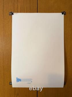 Pearl Jam 2013 Lollapalooza Screenprint Poster Santiago Chile Ames Bros. 18x26