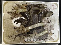 Pearl Jam 2014 Gdynia, Poland Concert Poster David Hale Vedder Rare